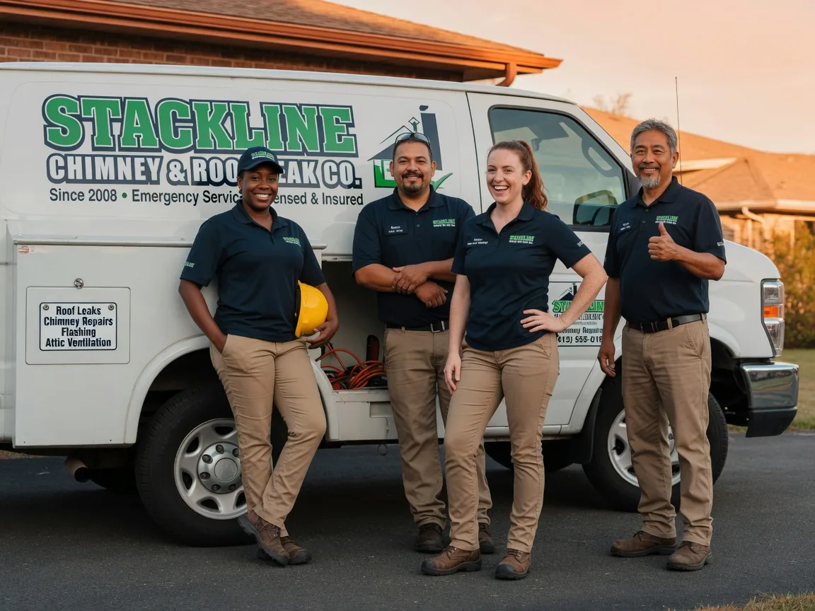 Chimney flashing repair company in Sharpsburg, NC